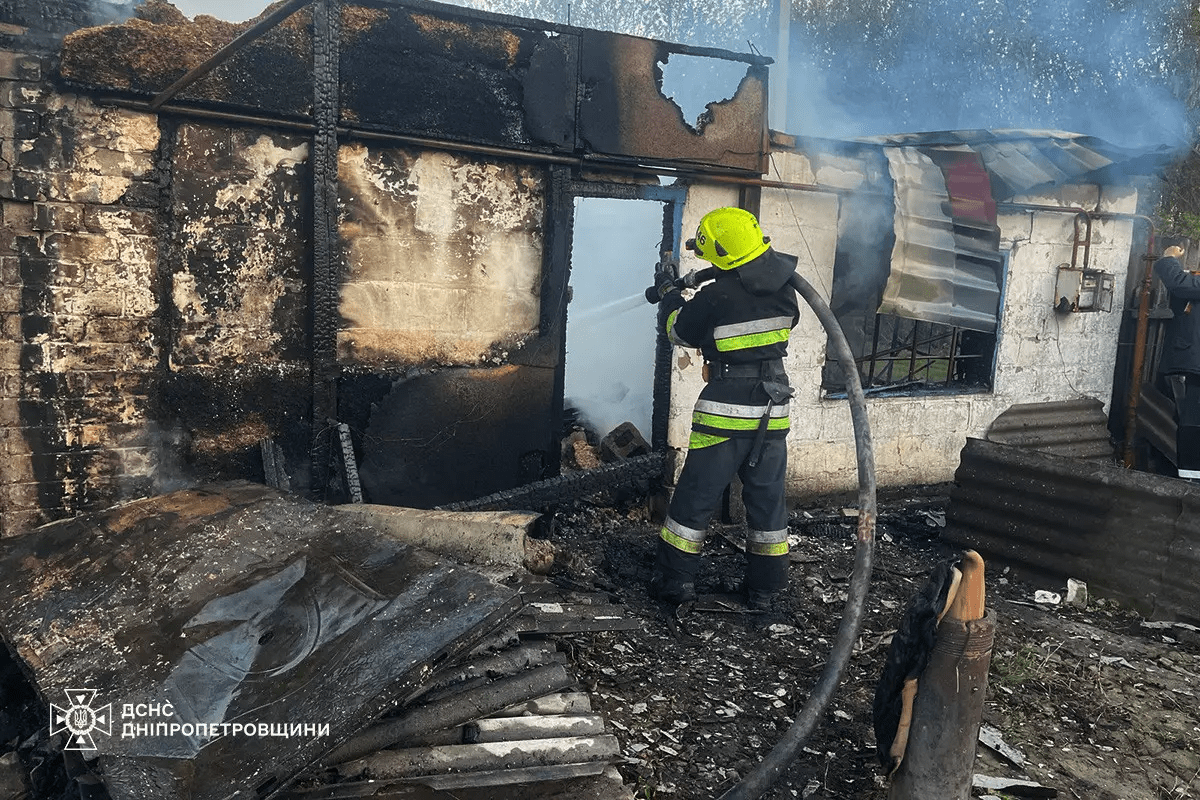 Пожежа на Дніпропетровщині