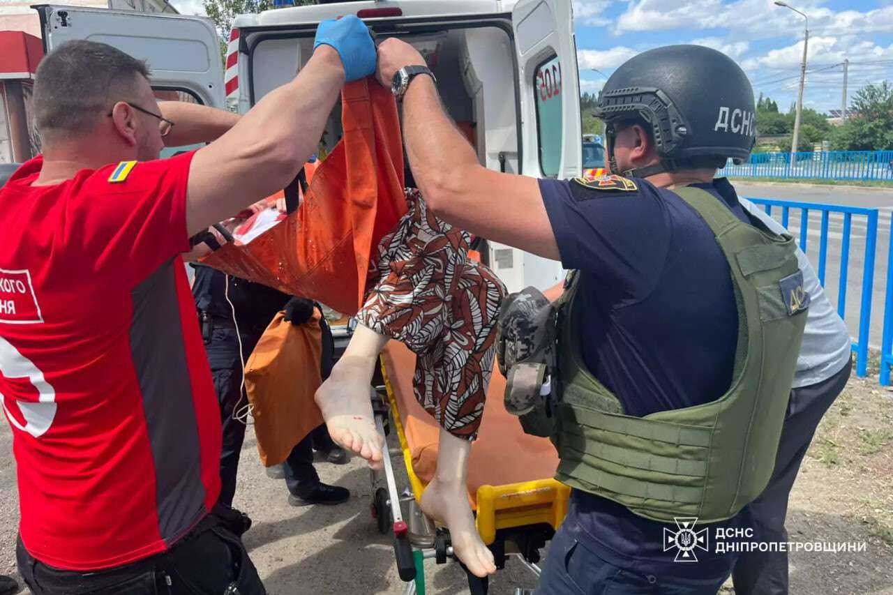Внаслідок атаки на Дніпропетровщину 4 червня є поранені