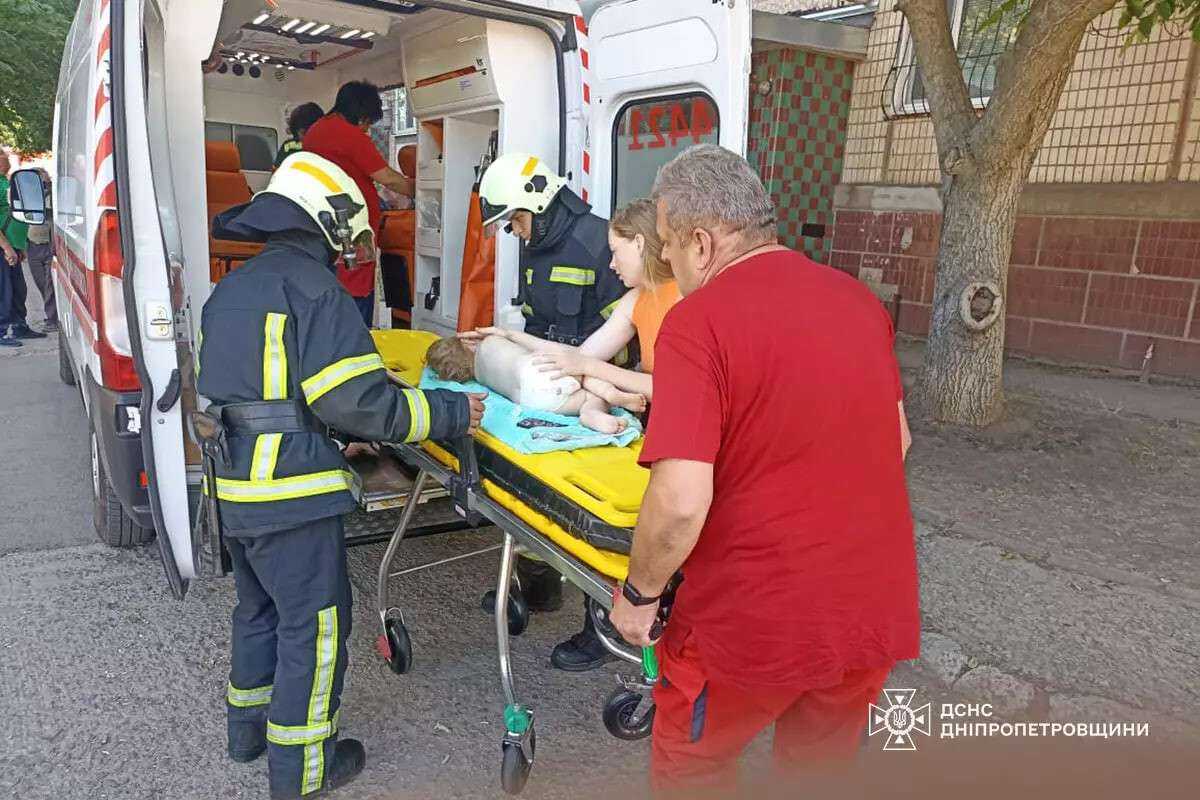 Випала дитина з вікна на Дніпропетровщині