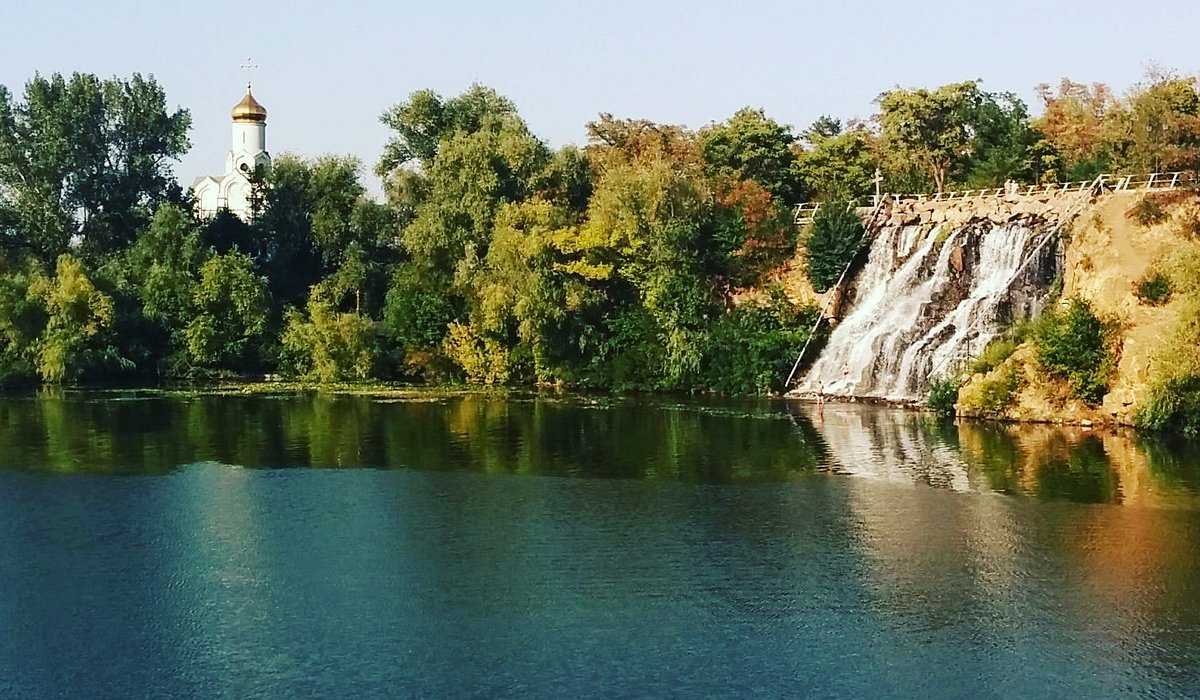 отдых у воды Днепр