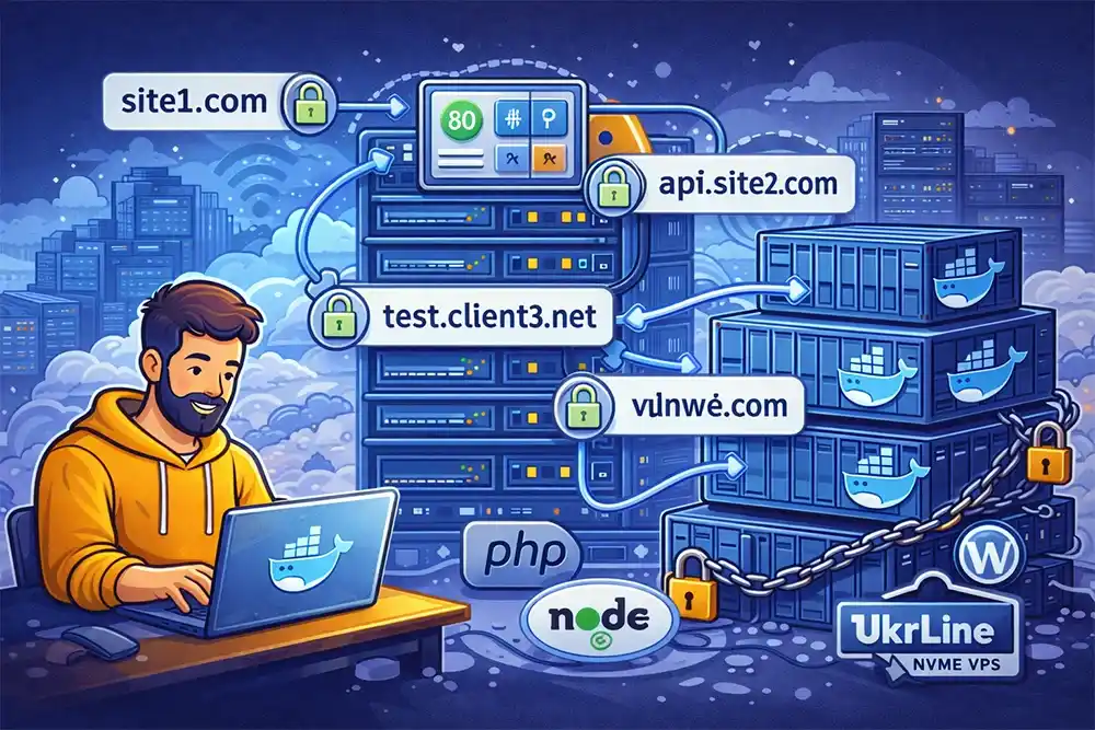 Docker VPS для разработчика-фрилансера
