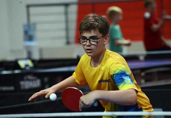 Марк Вороной став переможцем міжнародного командного турніру U13 з настільного тенісу
