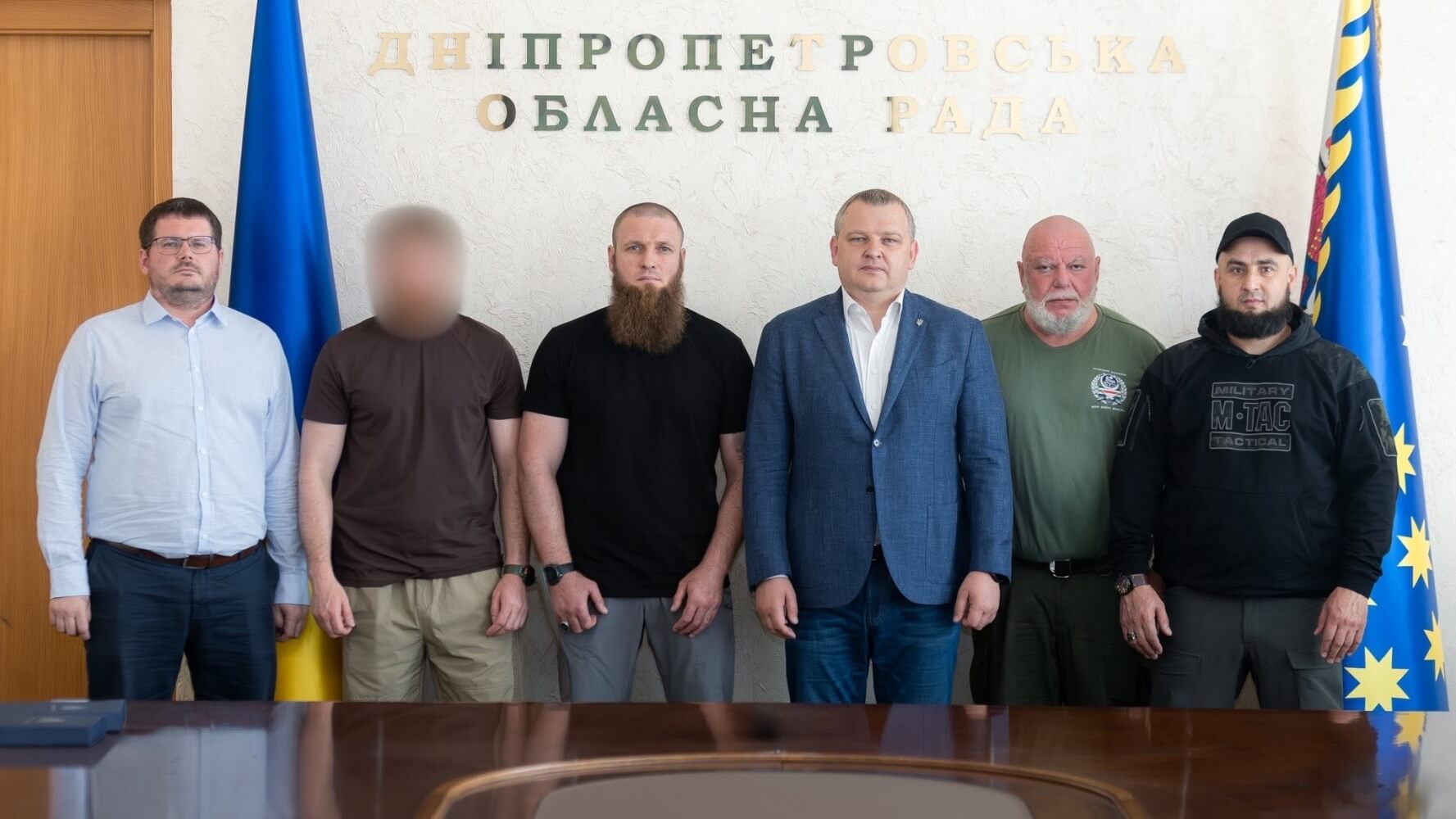 Чеченських добровольців відзначили на Дніпровщині