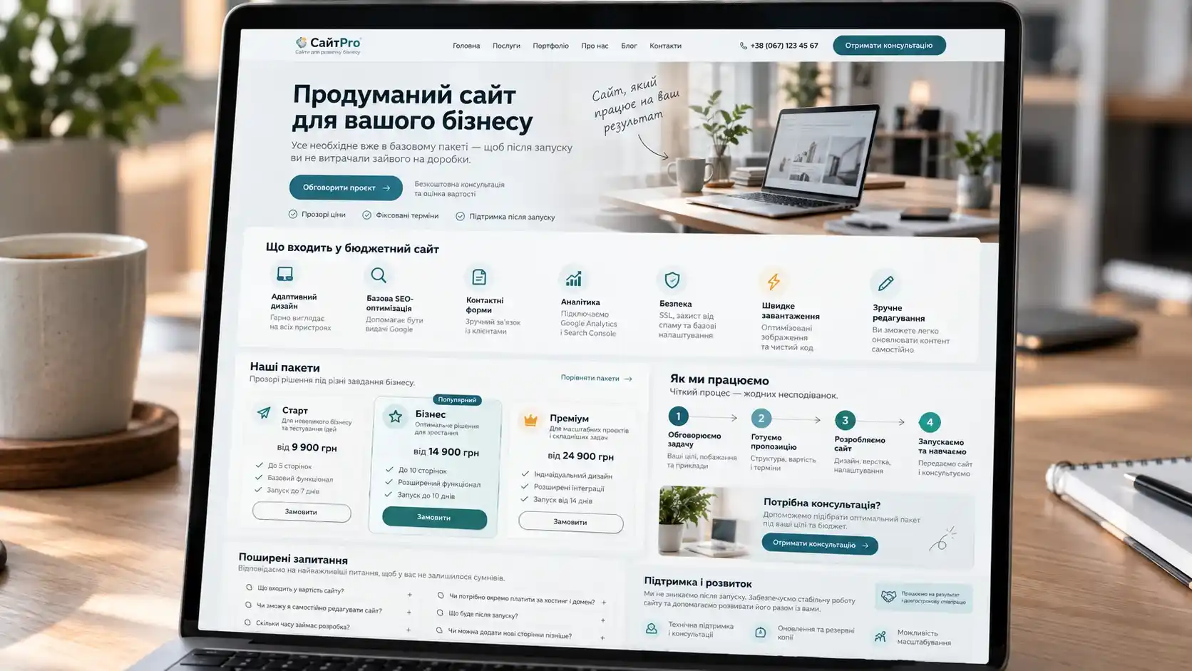 Що має входити у бюджетний сайт, щоб після запуску не довелося переплачувати