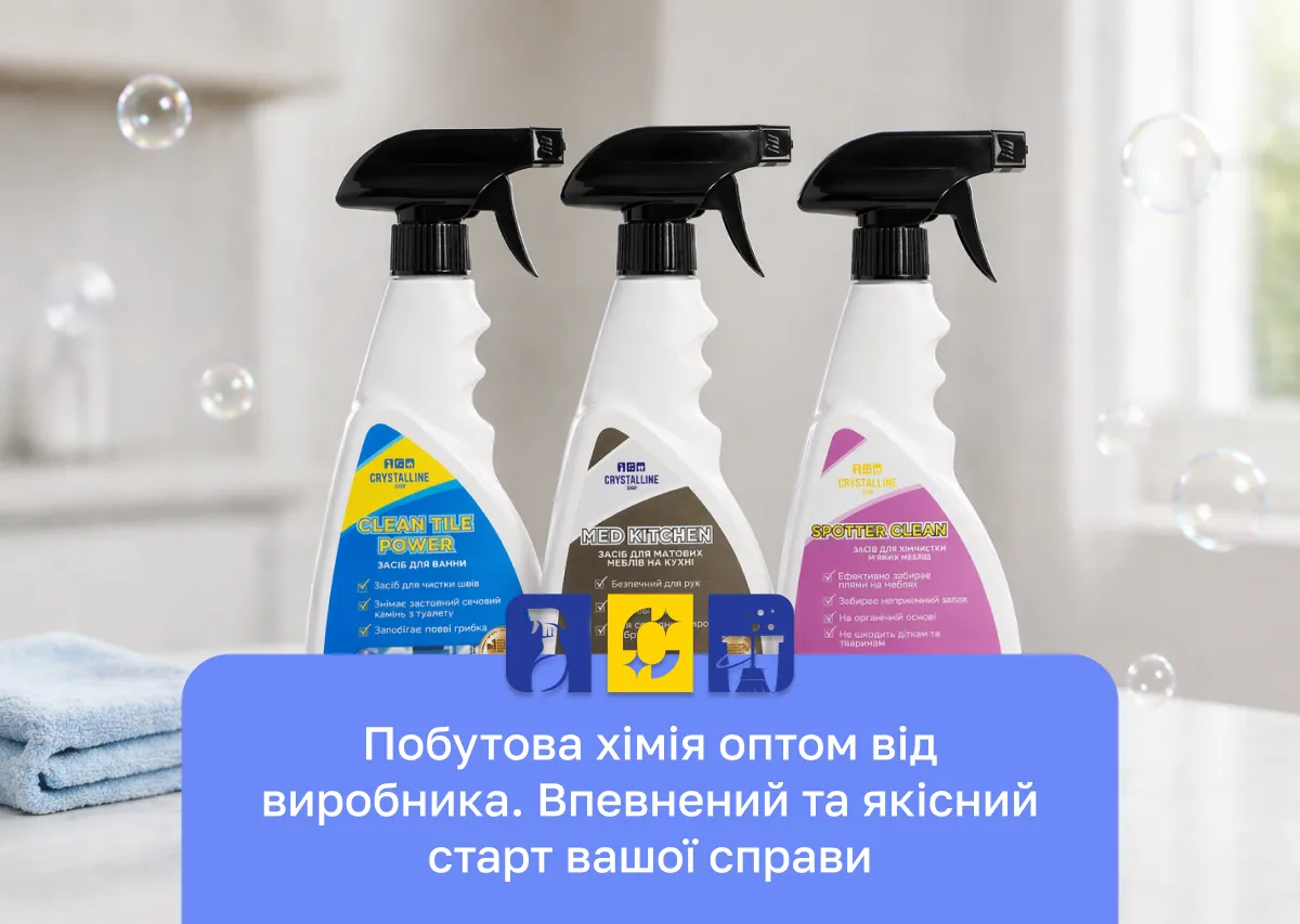 Побутова хімія оптом